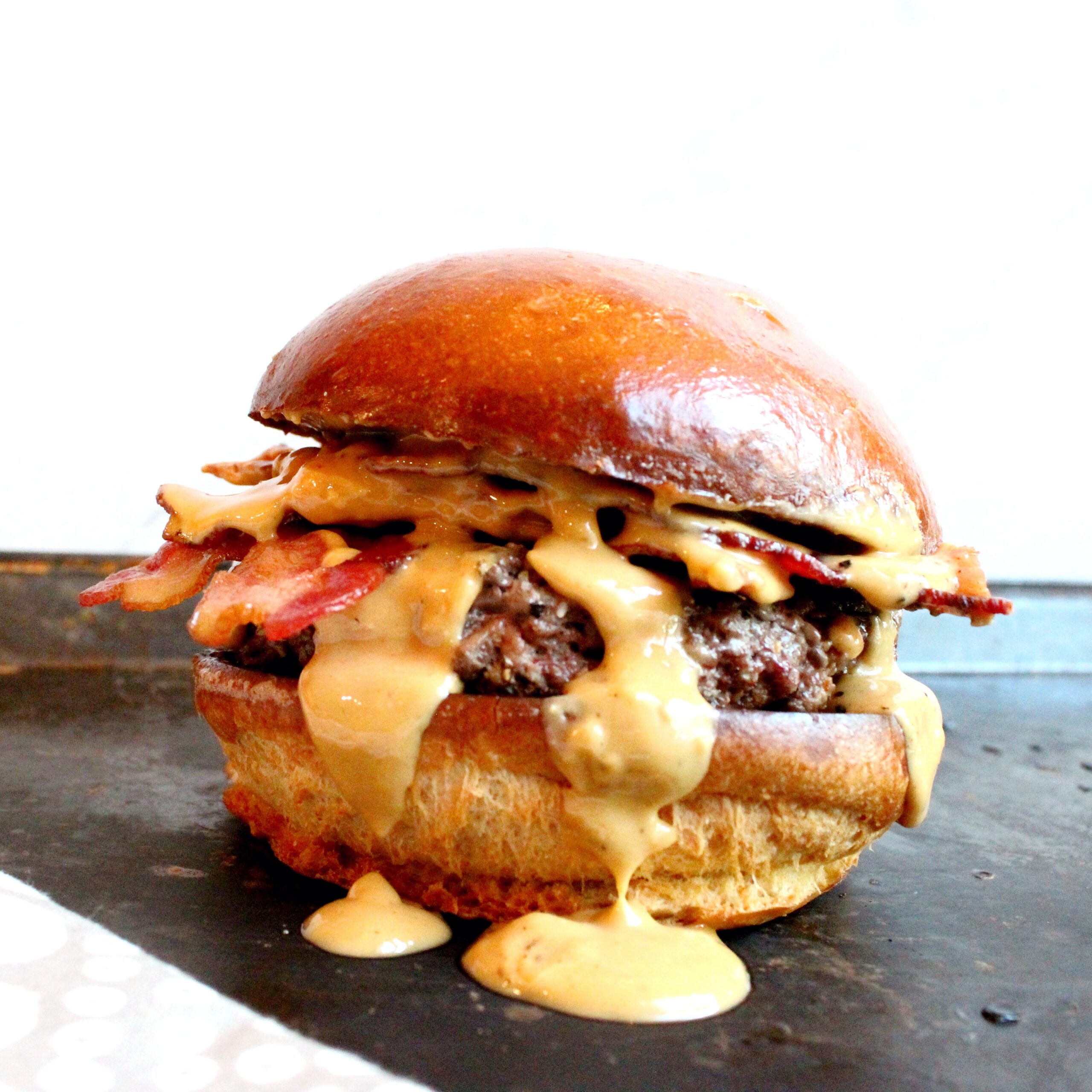 Peanut Butter Bacon Burger