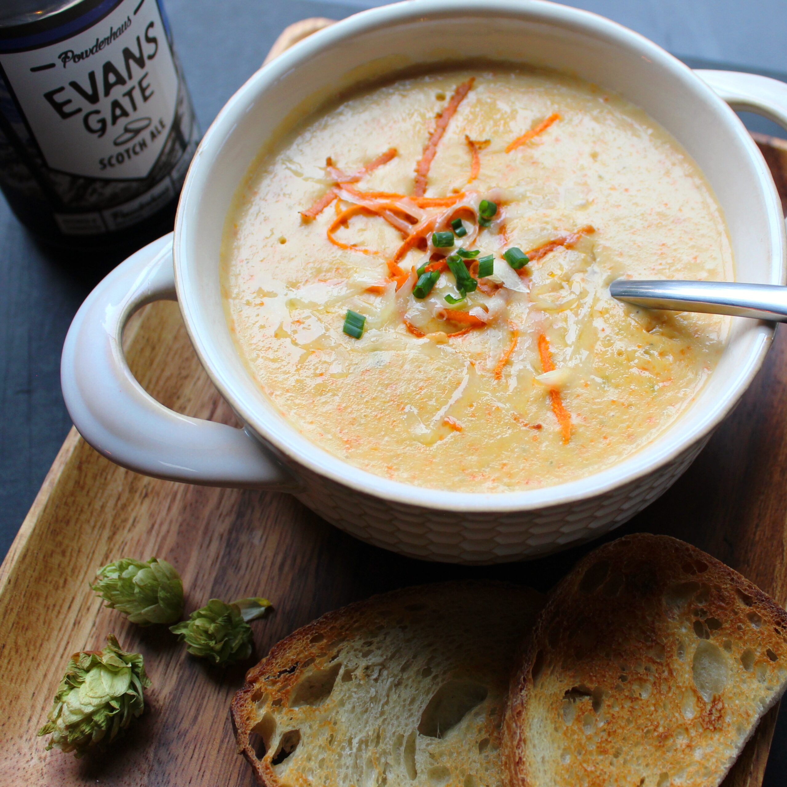 Jalapeño Beer Cheese Soup